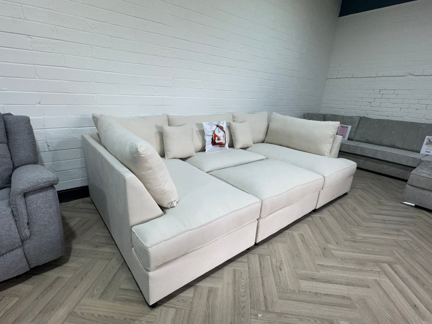 Venice U-Shape Sofa - Footstool Included