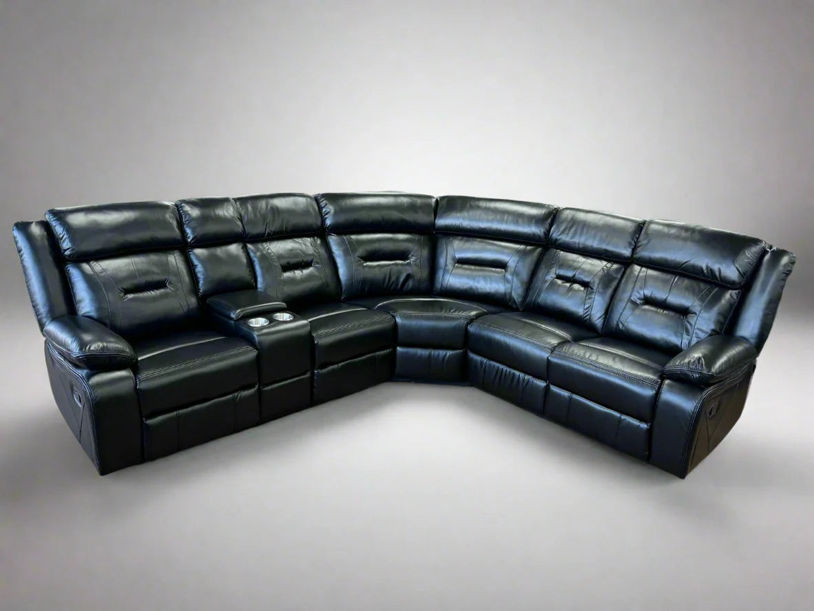 Poppy Manuel Corner Recliner Sofa
