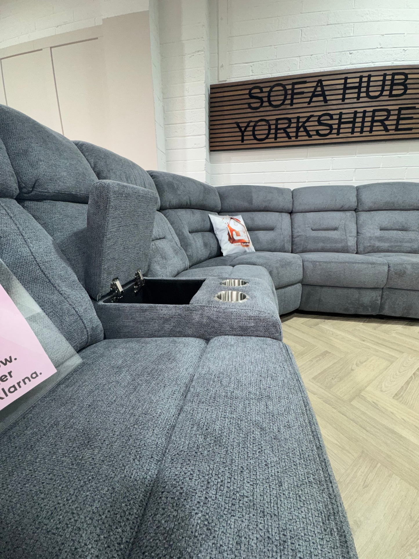 Poppy Manuel Corner Recliner Sofa