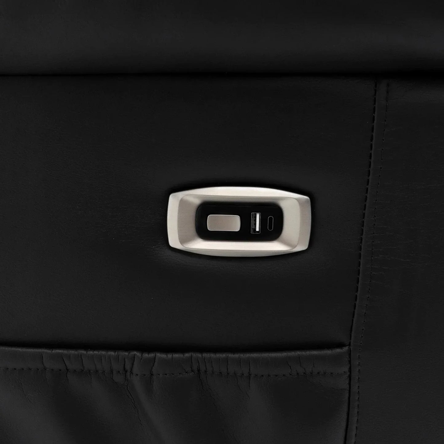 Alva Electric Recliner Sofa Black 3+2 Set