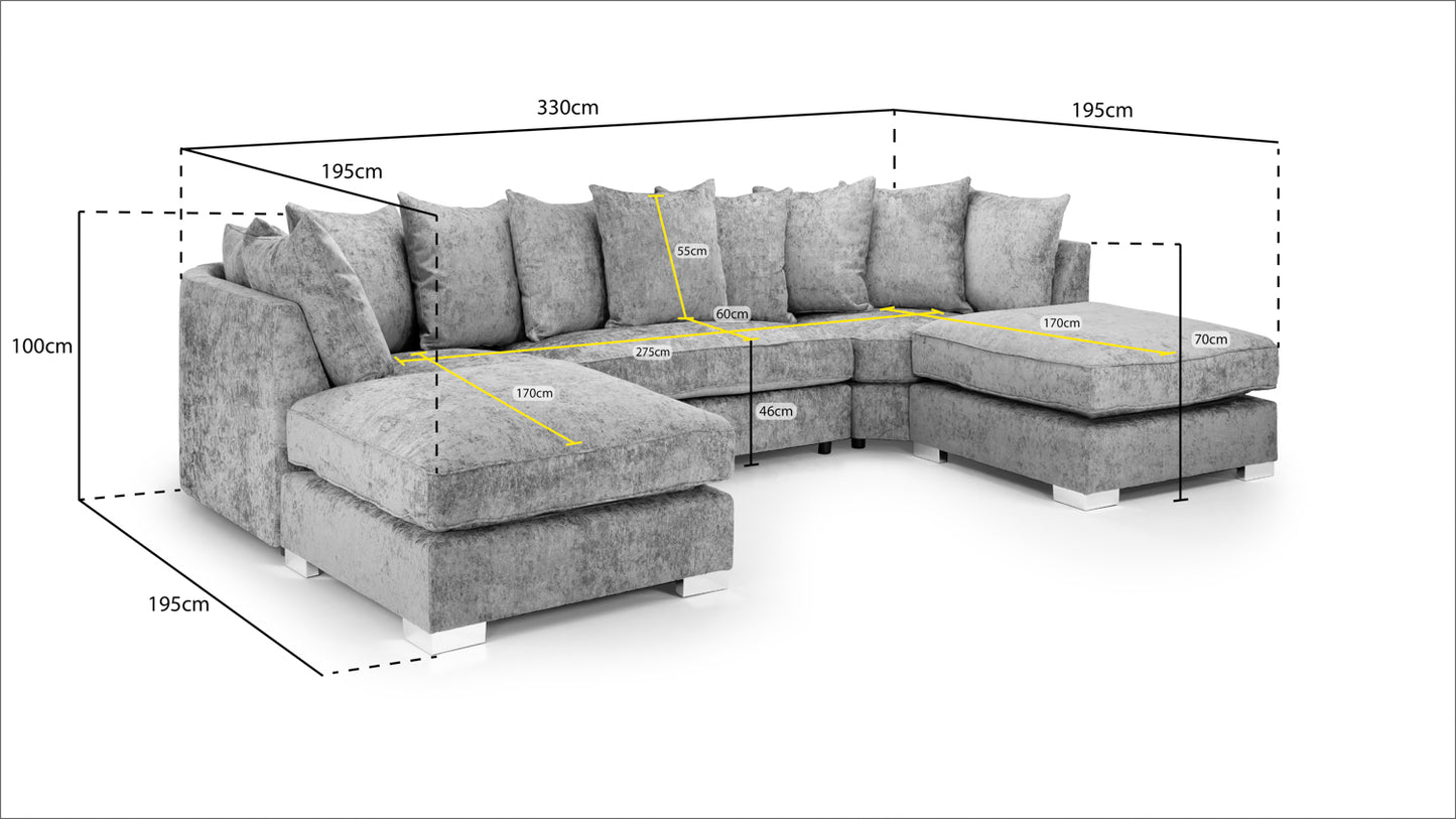 BISHOP U-Shape / Cinema Sofa