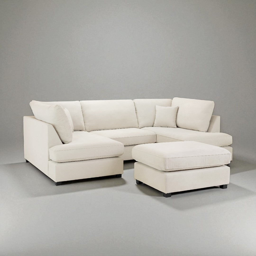 CARNABY U-Shape Sofa (Footstool Included)