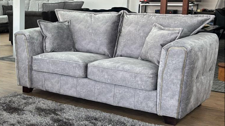 Regent Sofa Grey 2 Seater