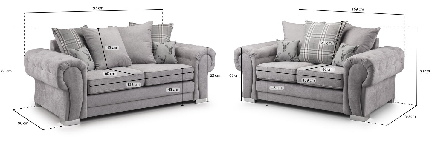 Verona 3+2 Sofa Set