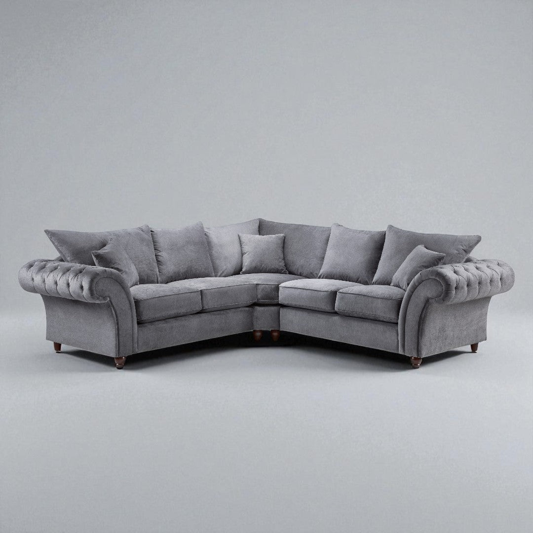 Windsor Fabric Chesterfield Corner Sofa