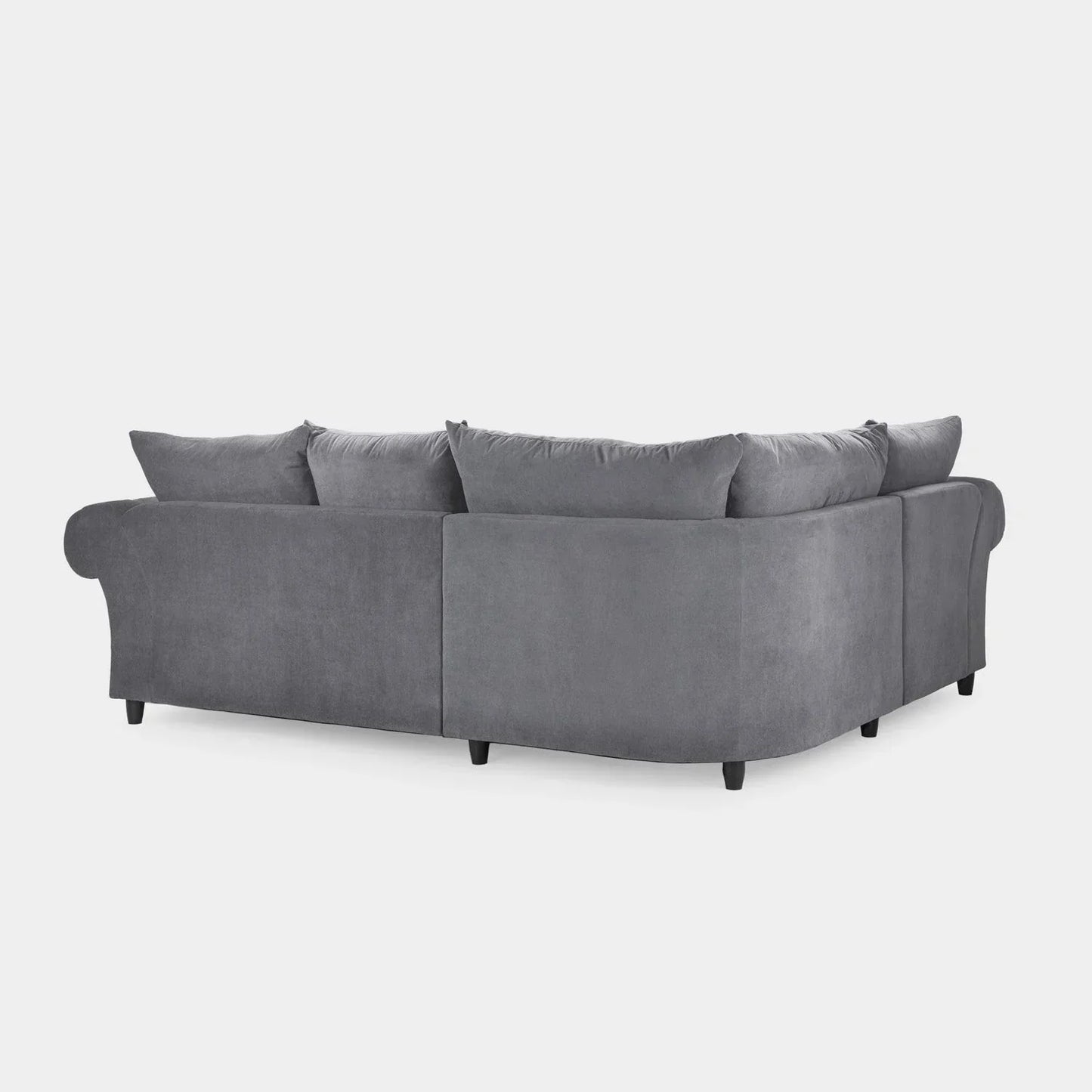 Windsor Fullback Sofa Grey Left Hand Facing Corner