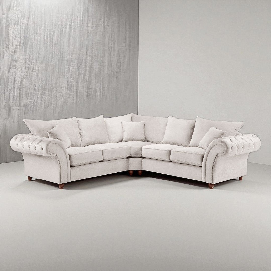 Windsor Fabric Chesterfield Corner Sofa