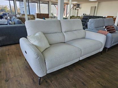 Sorrento Recliner Fabric 2 Seater - Beige