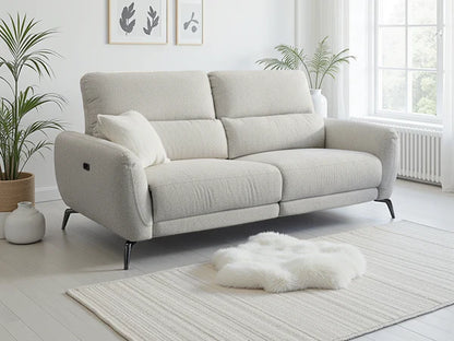 Sorrento Recliner Fabric 2 Seater - Beige