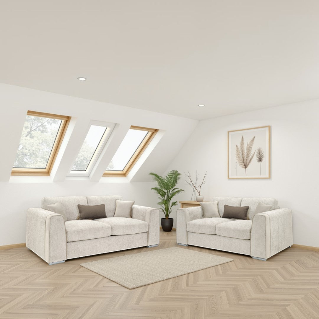 Nova Sofa Beige 3+2 Set