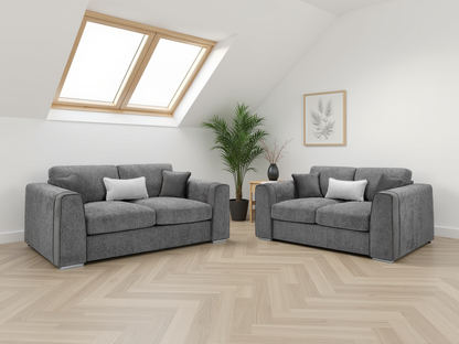 Nova Sofa Grey 3+2 Set