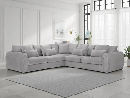 Royale Grey Large Corner Sofa