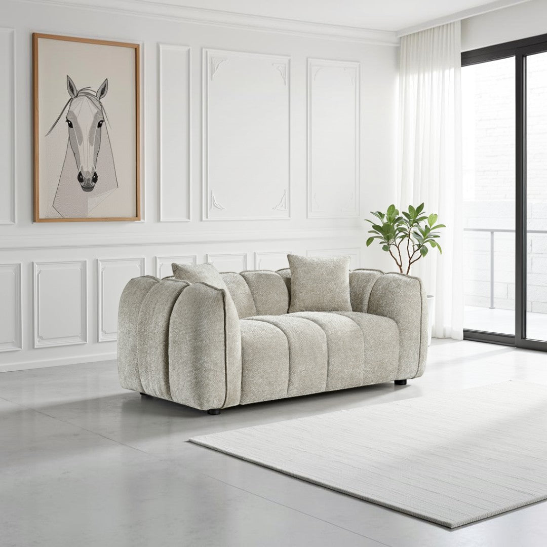 Valmont Sofa Beige 2 Seater