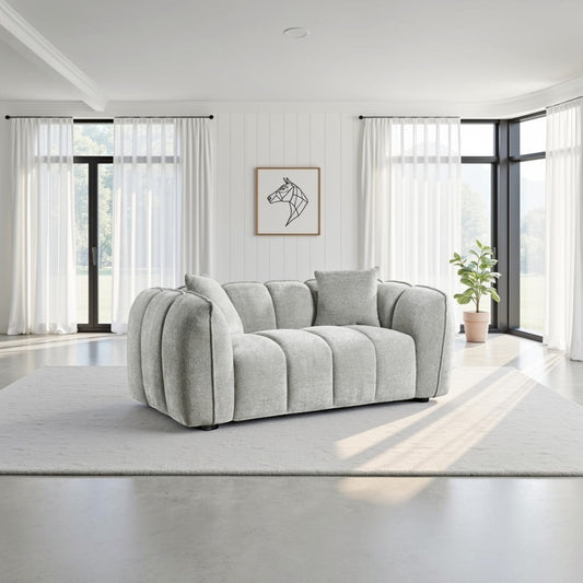 Valmont Sofa Grey 2 Seater