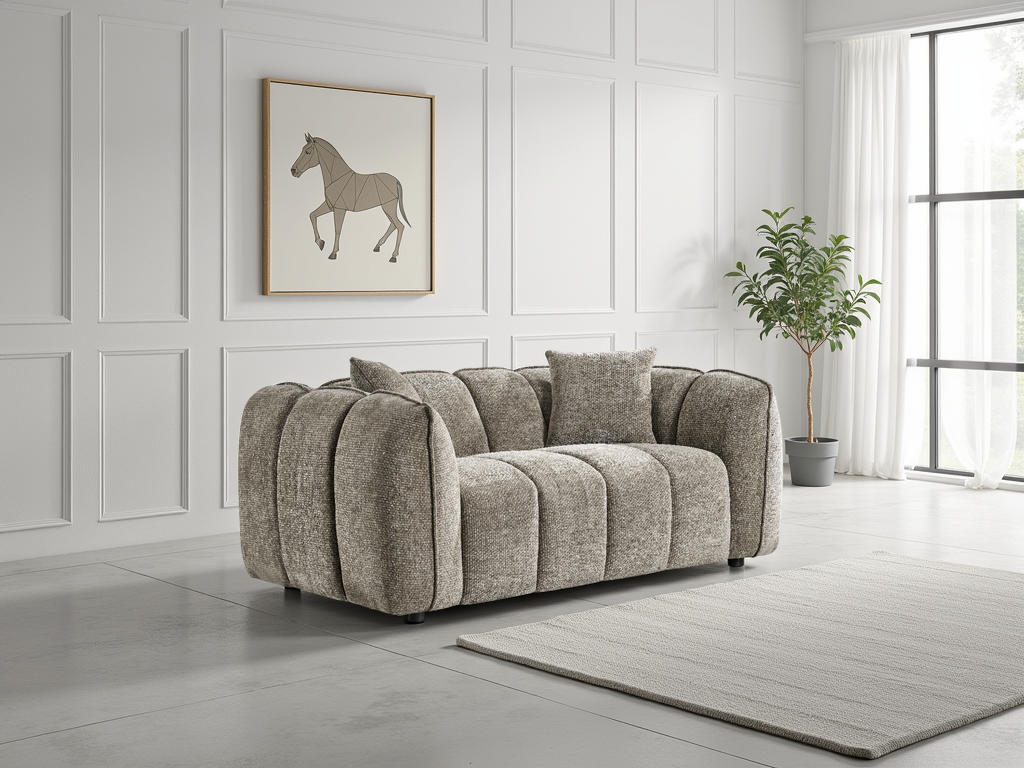 Valmont Sofa Mocha 2 Seater