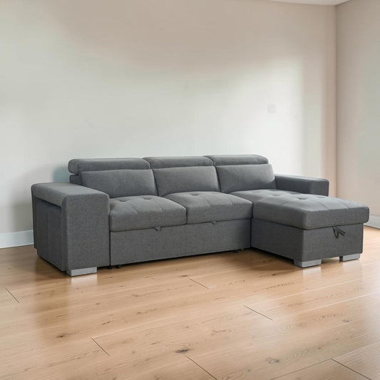 Serenity Sofabed Grey Universal Corner