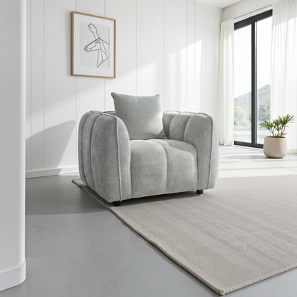 Valmont Sofa Grey Armchair