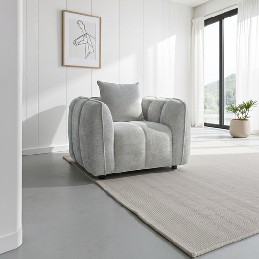 Valmont Sofa Grey Armchair