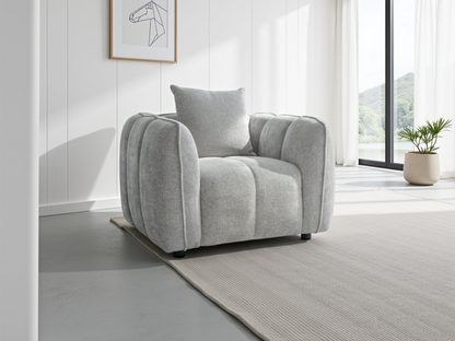 Valmont Sofa Grey Armchair