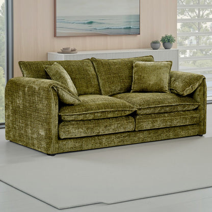 Astoria Sofa Green 3 Seater