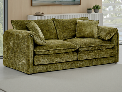 Astoria Sofa Green 3 Seater