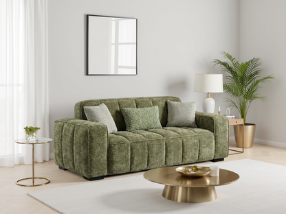 Bellmore Sofa Olive 3 Seater