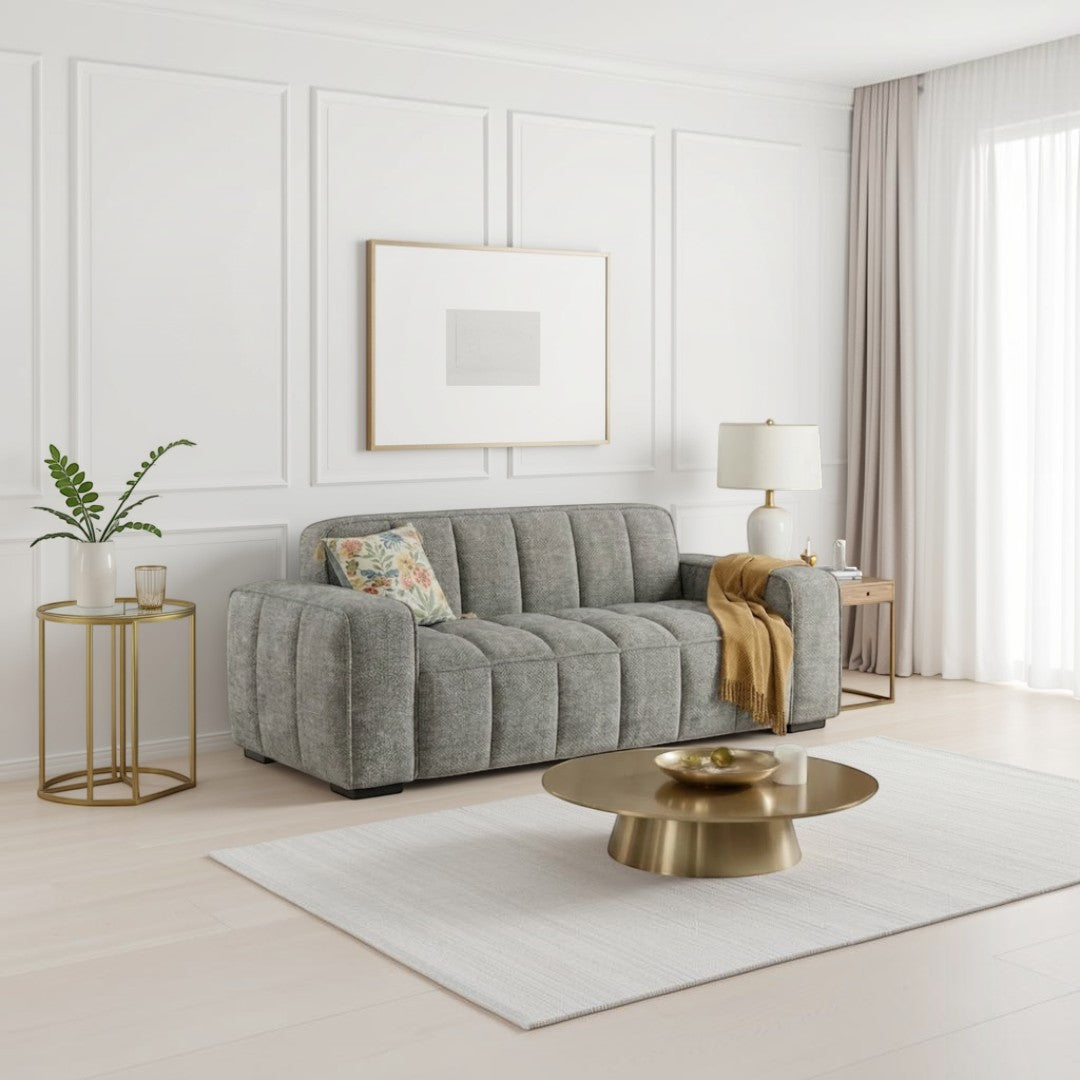 Bellmore Sofa Grey 3 Seater