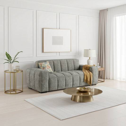 Bellmore Sofa Grey 3 Seater