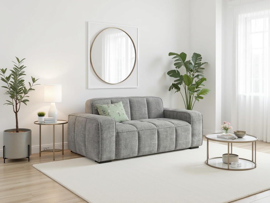 Bellmore Sofa Grey 2 Seater