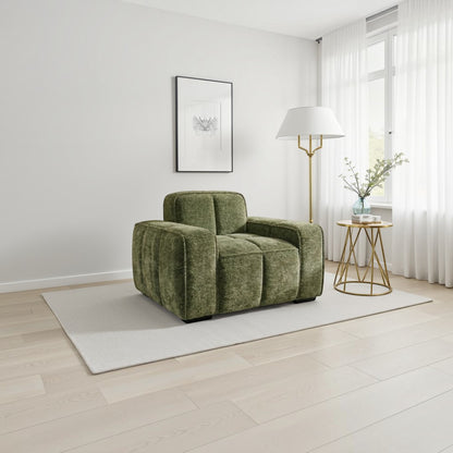 Bellmore Sofa Olive Armchair