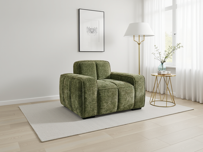 Bellmore Sofa Olive Armchair