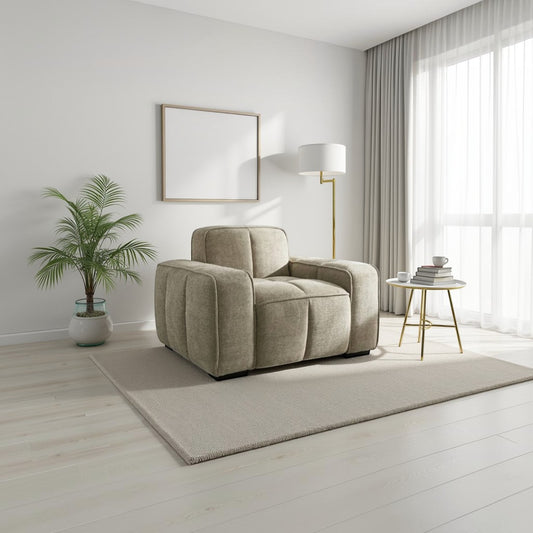 Bellmore Sofa Beige Armchair