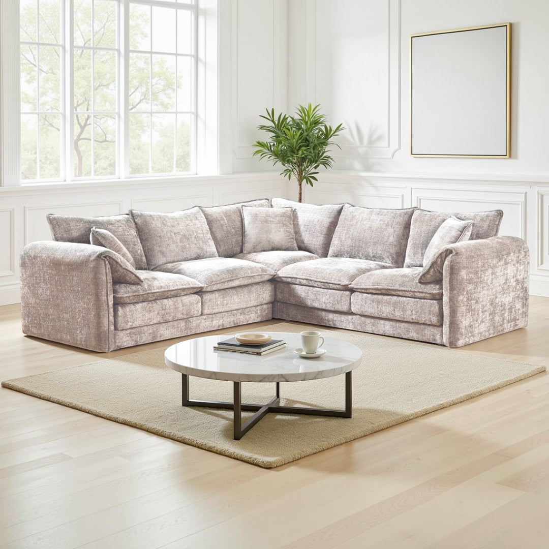 Astoria Sofa Beige Large Corner