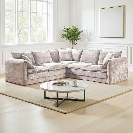 Astoria Sofa Beige Large Corner