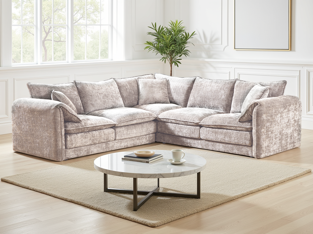Astoria Sofa Beige Large Corner