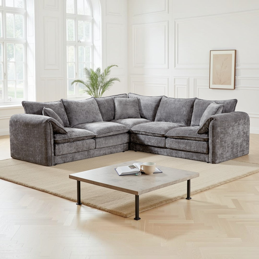 Astoria Sofa Grey Large Corner