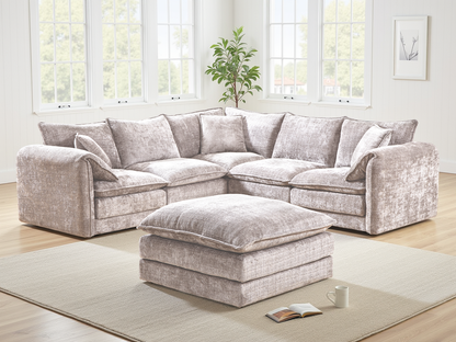 Astoria Sofa Beige Large Corner
