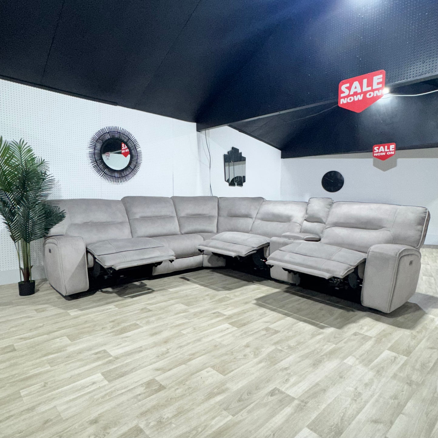 Luxe Electric Recliner Sofa - Modular Corner