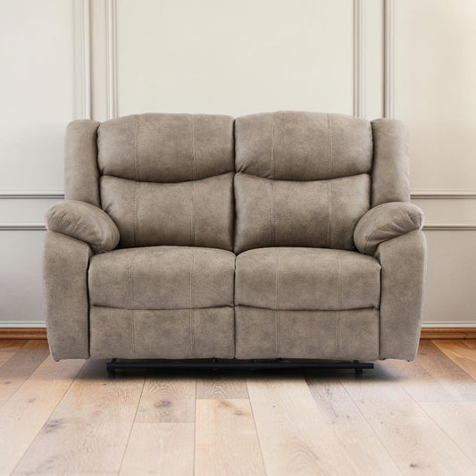 Vero Manuel Reclining Bark 2 Seater Sofa