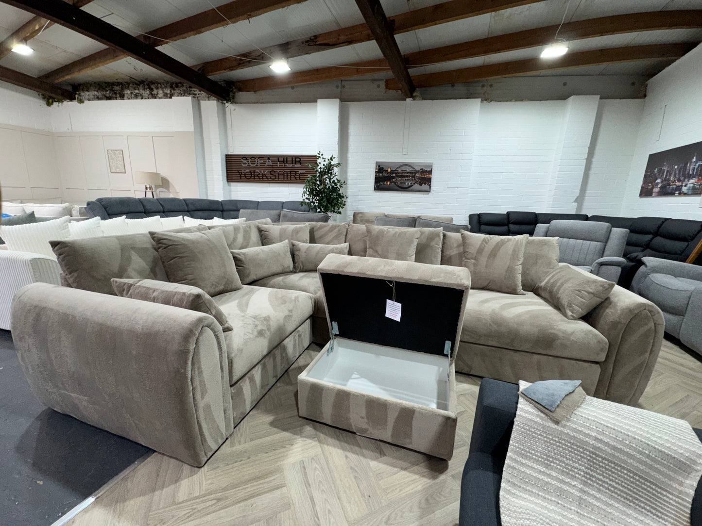 Large MIRABEL Corner Sofa