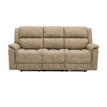 Ashford Bark 3 Seater Electric Reclining Sofa