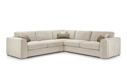 Nova Sofa Beige Large Corner