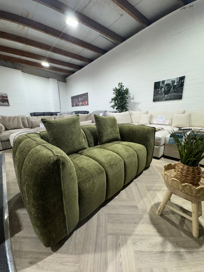 Valmont Sofa Olive 2 Seater