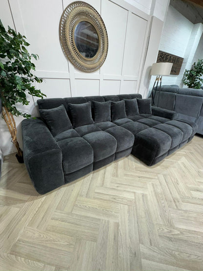 Jacob L-Shape Sofa - Left Hand Facing - 2 Colours