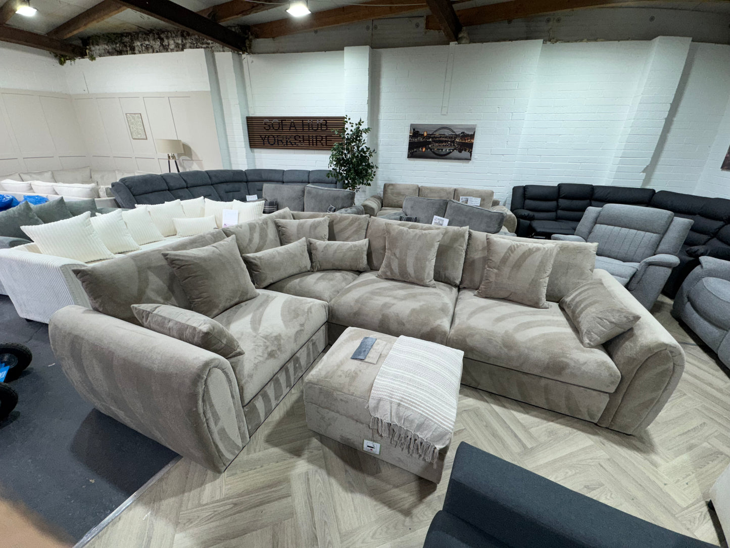 Large MIRABEL Corner Sofa