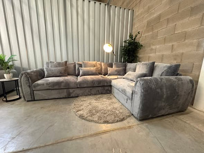 Royale Grey Left Hand Corner Sofa