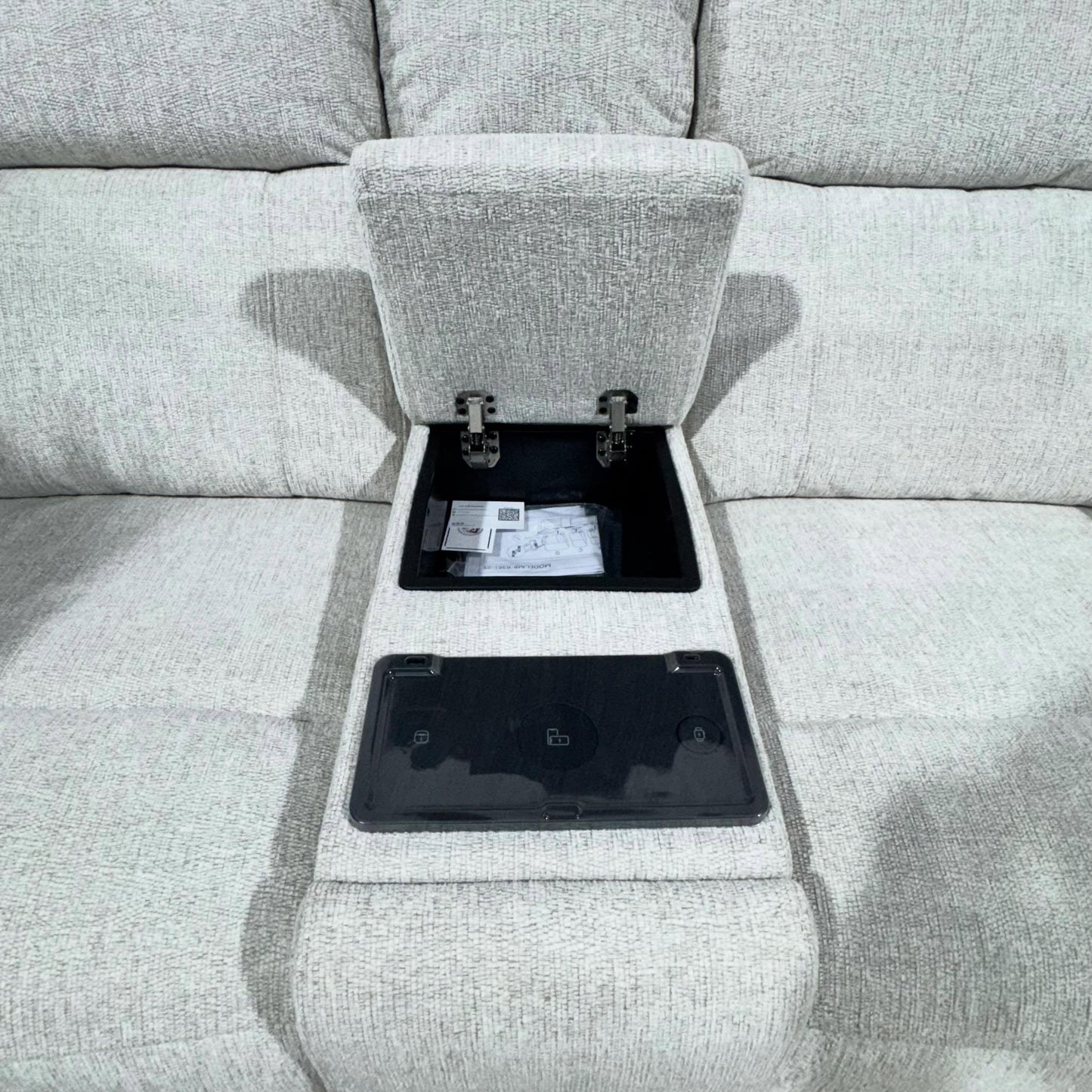 Oakley Beige Electric Recliner Sofa 2 Seater