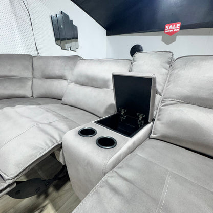 Luxe Electric Recliner Sofa - Modular Corner