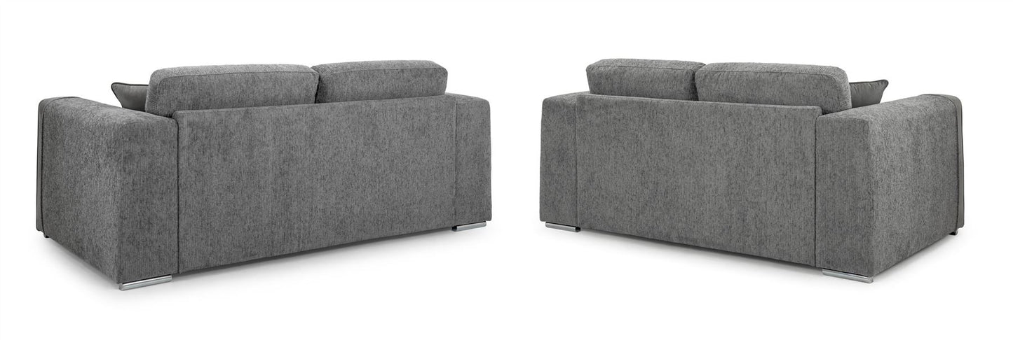 Nova Sofa Grey 3+2 Set