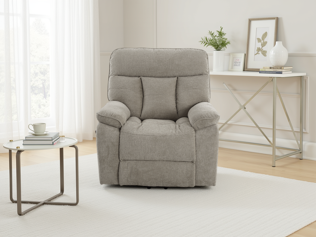 Beckett Rise and Recline Massage Chair Grey